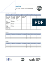 production schedule for short film