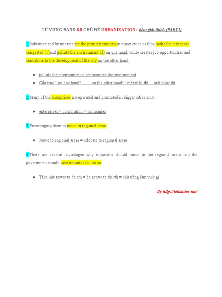 Http Www Ieltstutor Me Ielts Vocabulary Band 8 0 Topic