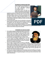 Biografía de Bartolomé Díaz y Vasco da Gama