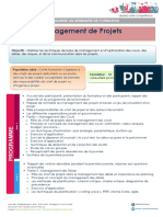 Management de Projets Novembre 2017