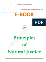 Principles of Natural Justice