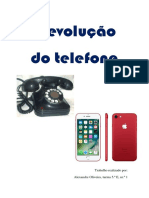A Evolução Do Telefone