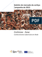 UNAC - Boletim de Mercado Da Cortiça - Campanha 2012