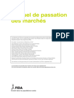 Manuel de Passation Des Marchés FIDA