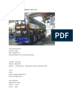 Bus Tingkat Wisata Jakarta City Tour