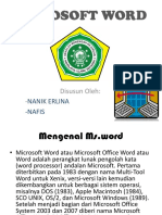 Nanik Erlina PPT Microsoft Word