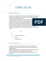 Torre Solar Informe