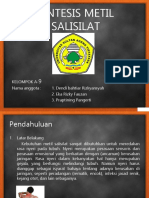 Sintesis Metil Salisilat A9