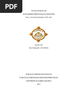 Tugas Makalah Manajemen Perusahaan Industri