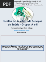 Aula Residuos Servico de Saude 2015.2