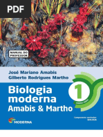Biologia Moderna Volume 1 Amabis e Martho, livro do professor.