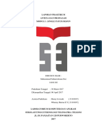 (ITTelkom PWT) Laporan Praktikum Antena Propagasi Modul I - III