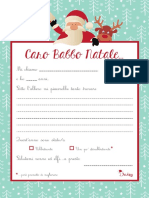 Letterina Babbo Natale