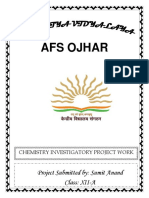 Afs Ojhar: Project Submitted By: Sumit Anand Class: XII-A