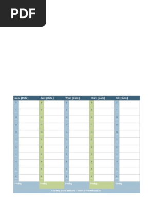 Free Monthly Planner
