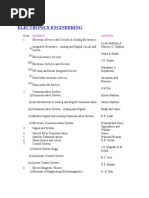 Electronics Engineering