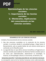 9. La Epstemol.en Ciencias Sociales