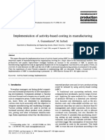 Implementation of Activity-Based Costing in Manufacturing - A. Gunasekaran