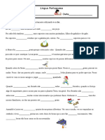 Língua Portuguesa Nome - Data
