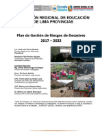 Riesgos de Desastres Lima PDF