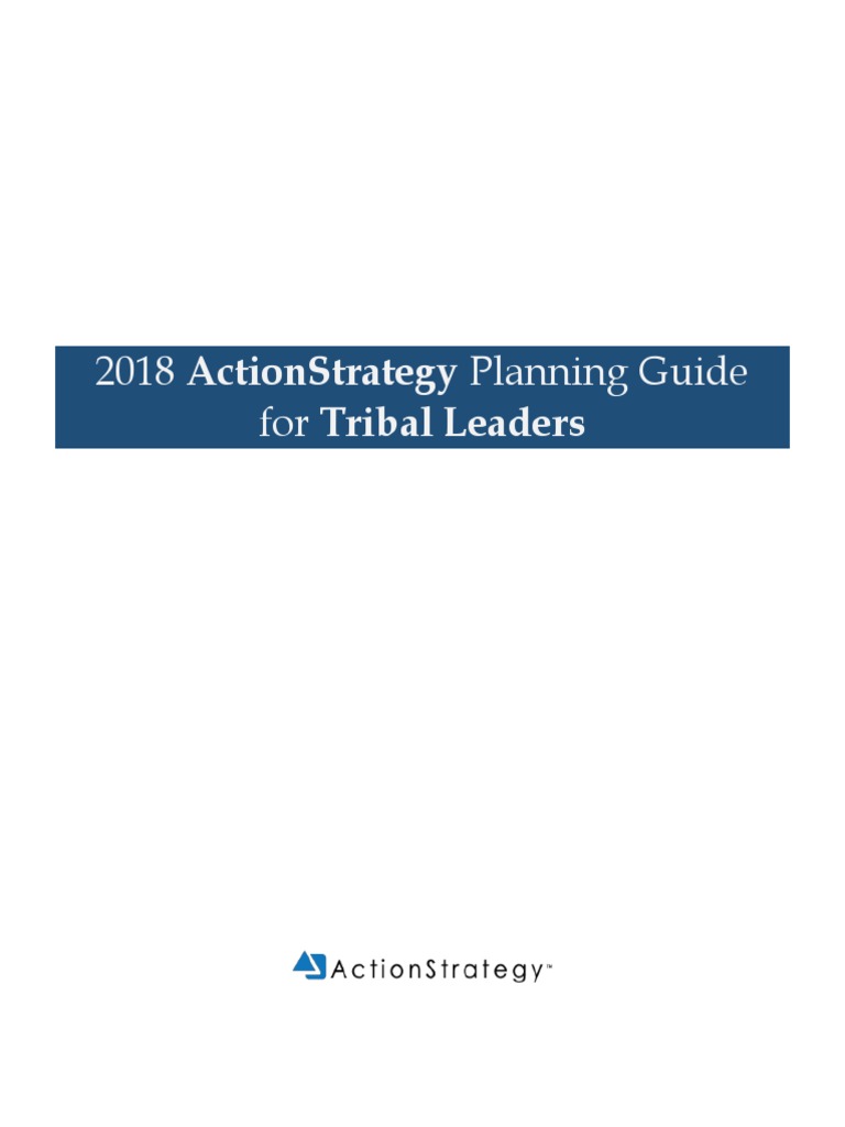 2018 Tribal Leaders Strategy Guide | PDF | Strategic Management | Swot ...