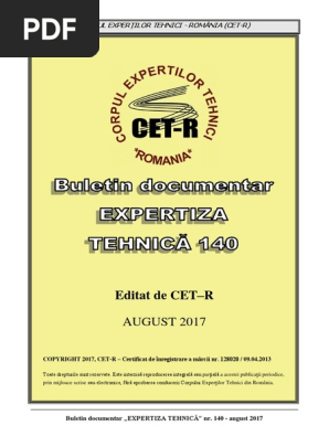 Buletin Doc Expertiza Tehnica Nr 140 1