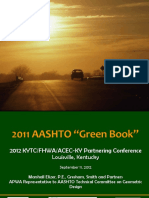 The 2011 AASHTO Green Book PDF