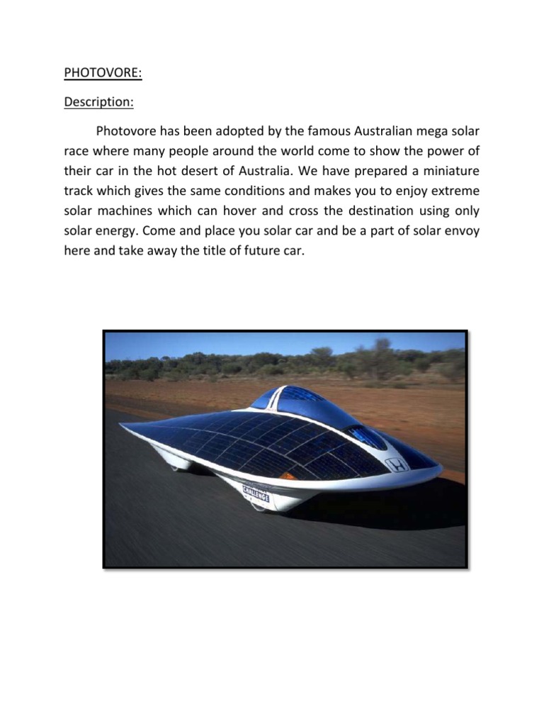 PHOTOVORE PDF Robot Robotics