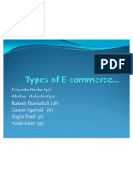 Types of E-Commerce