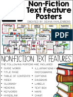 Nonfiction Text Features Posters