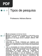 Tipos de Pesquisa II Novo1