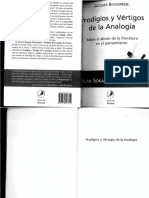 Bouveresse. Prodigios y Vértigos de La Analogía PDF
