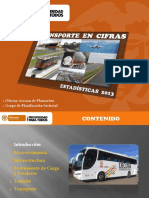 Transporte en Cifras - Estadisticas 2013