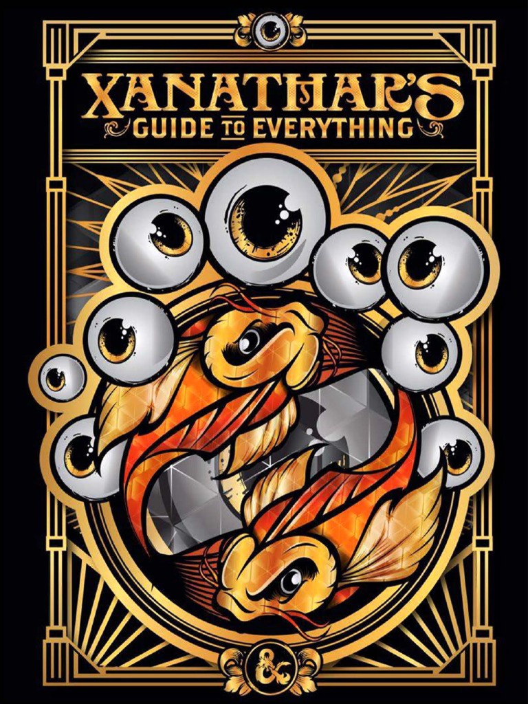 Xanathar's Guide to Everything Deluxe Dungeons & Dragons Wizards Of