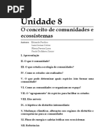 Texto o Conceito de Comunidade e Ecossistemas
