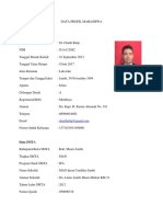 Data Profil Mahasiswa