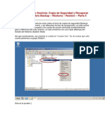 Domain Controler Copia y Seguridad