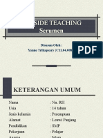 Bedside Teaching Serumen