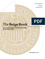 Fed Beige Book- November 2017