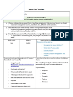 Lesson Plan Template