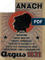 Almanach Argus 1931