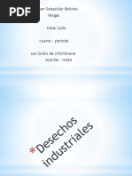 Tecnologia Desechos Industriales