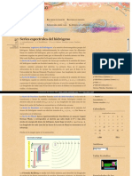 Rydberg Series Espectrales Del Hidrogeno