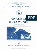 08-1. Analele Bucovinei, An VIII, Nr. 1 (2001)
