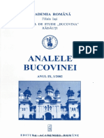 09-1. Analele Bucovinei, An IX, Nr. 1 (2002)