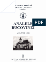 18-1. Analele Bucovinei, An XVIII, Nr. 1 (2011)