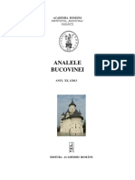 20-1. Analele-Bucovinei, An XX, Nr. 1 (2013)