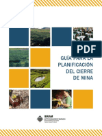 Guía para La Planificación Del Cierre de Mina PDF