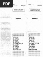 Download Casio Fx-83WA Manual by DocMaths SN36589140 doc pdf