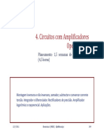 4a. Circuitos Com Amplificadores Operacionais 2011-2012 2 Sem